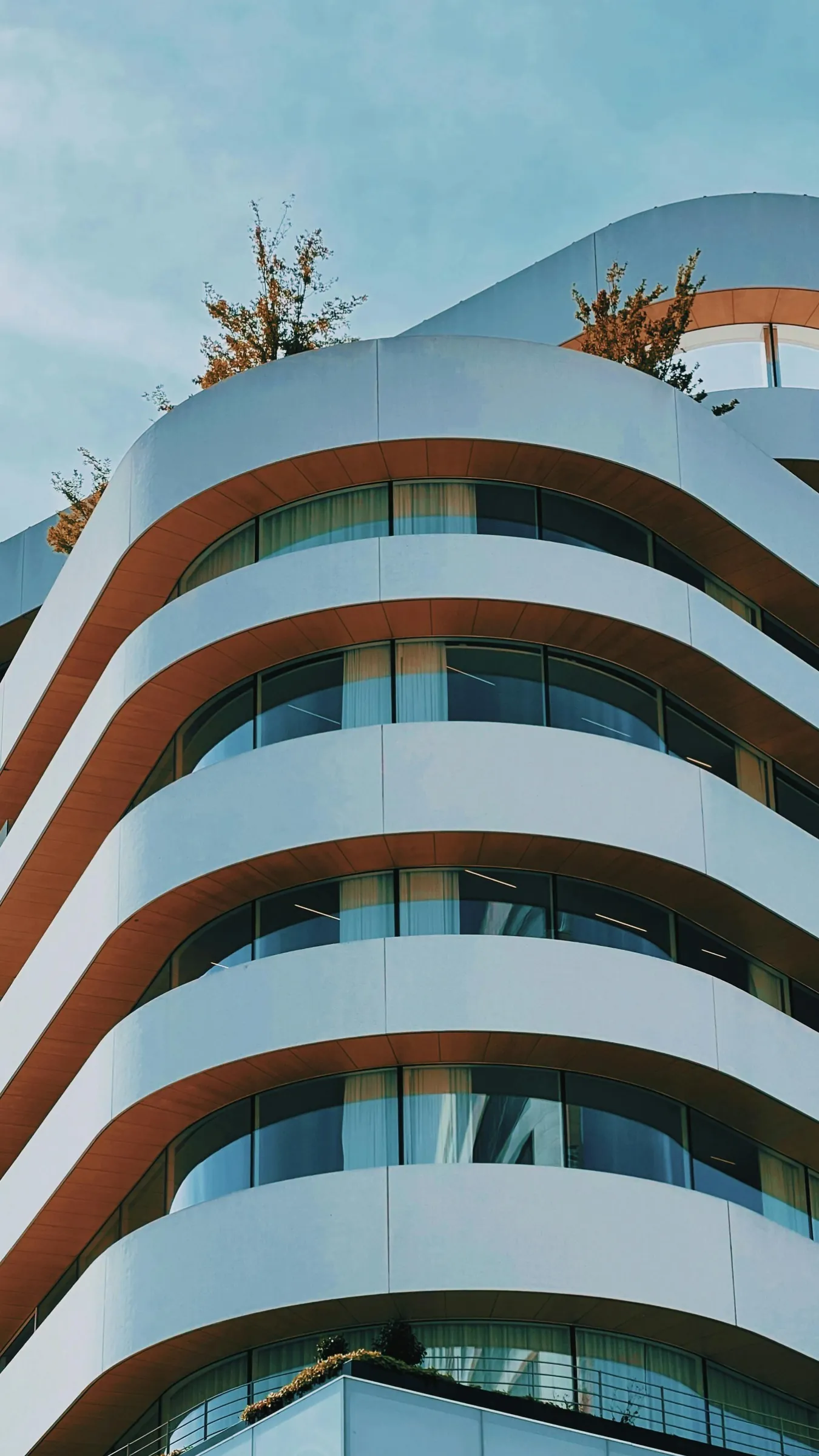 Fachada de un edificio de viviendas